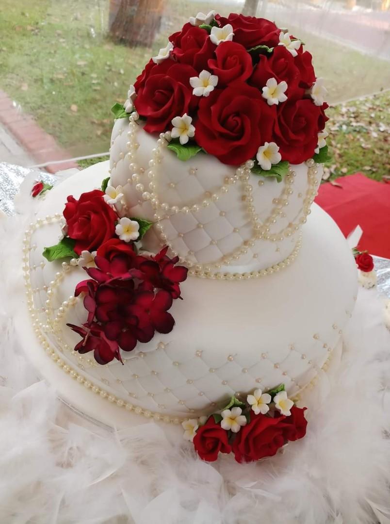 Floral Tiered Cake